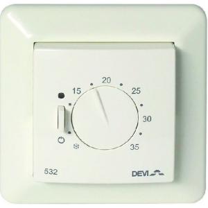 Электронный терморегулятор DEVIreg 532 предназначен для систем полного отопления.