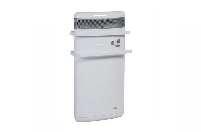 Электрический обогреватель - полотенцесушитель для быстрого обогрева небольших помещений Airelec INDIGO.