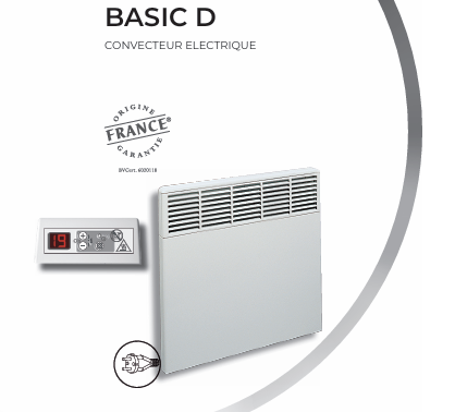 Інструкція з монтажу та налаштуванню конвектора BASIC D UA