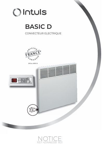 Інструкція з монтажу та налаштуванню конвектора BASIC D UA