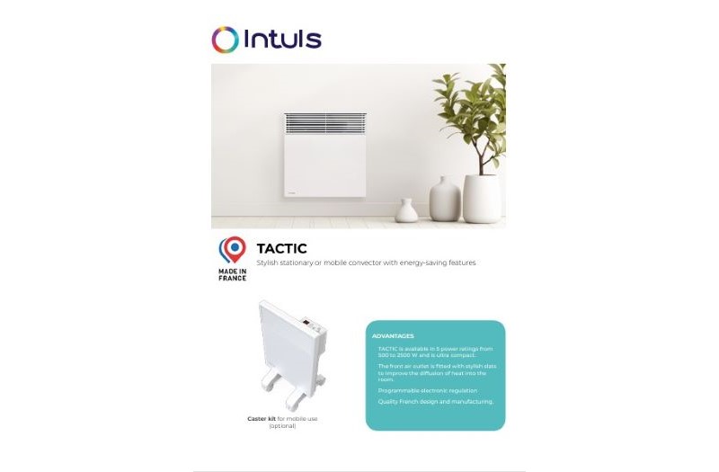 Технічний опис на електричний конвектор Tactic