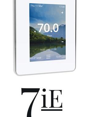 Інструкція користувача на термостат 7iE