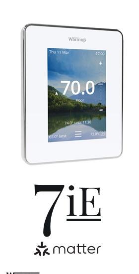 Інструкція користувача на термостат 7iE