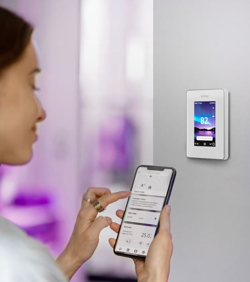 Розумний термостат Warmup 7iE Smart Matter