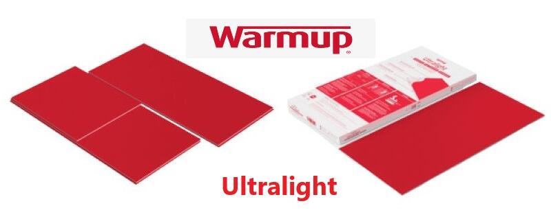 Ультралегка теплоізоляційна плита Warmup Ultralight для теплої підлоги