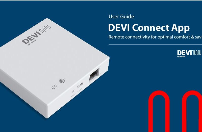 Інструкція з використання DEVI Connect