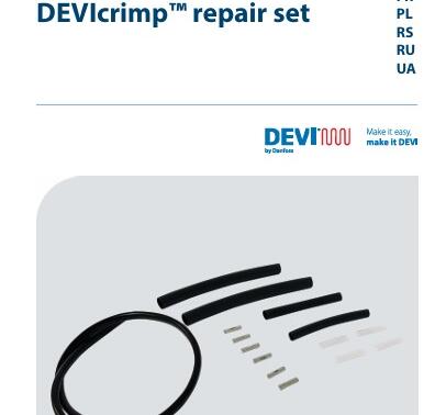 Інструкція з встановлення DEVIcrimp repair set